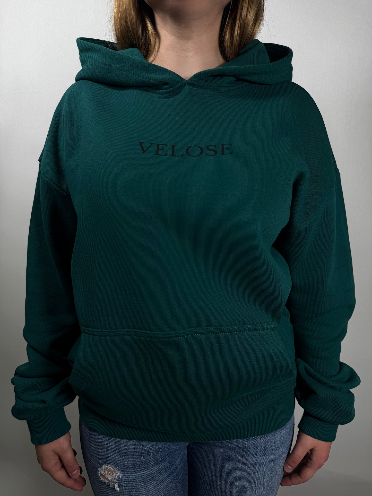 VELOSE HOODIE BASIC GREEN