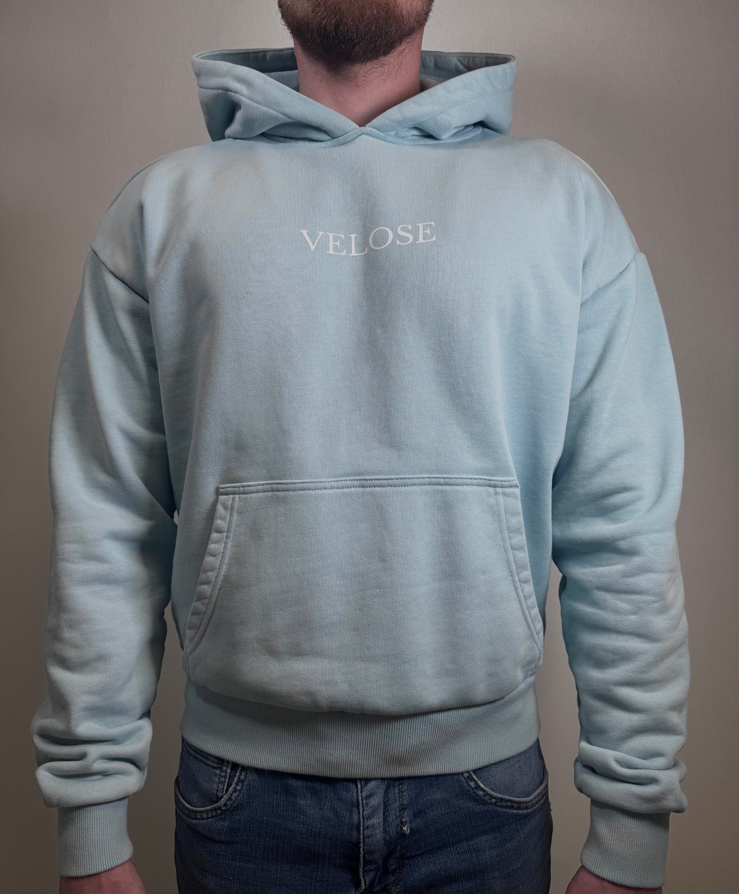 VELOSE HOODIE BASIC BLUE