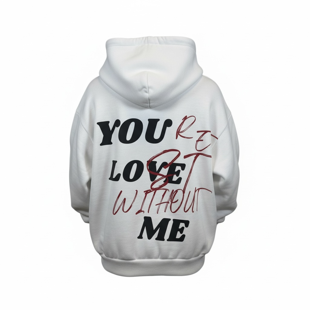 HOODIE KAPUZE "YOU LOVE ME" WOMAN