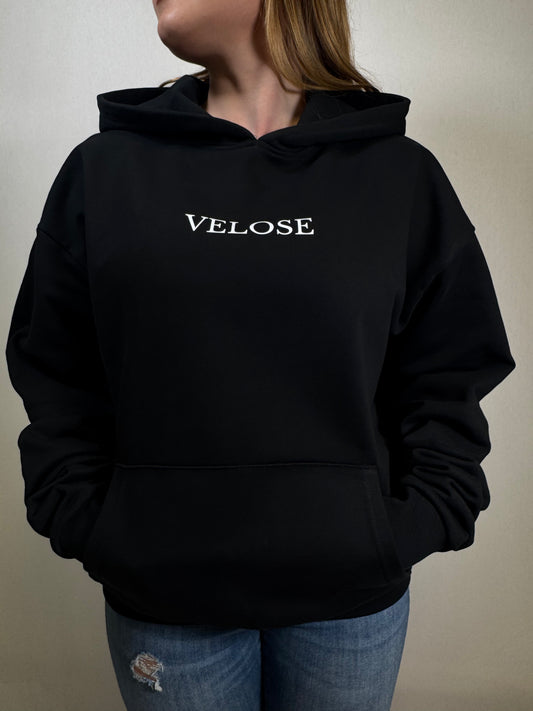 VELOSE HOODIE BASIC BLACK
