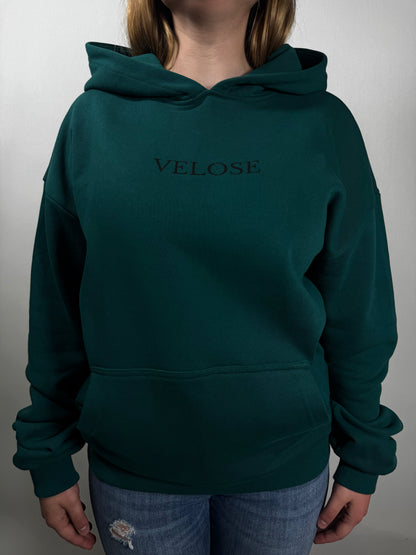 VELOSE HOODIE BASIC GREEN