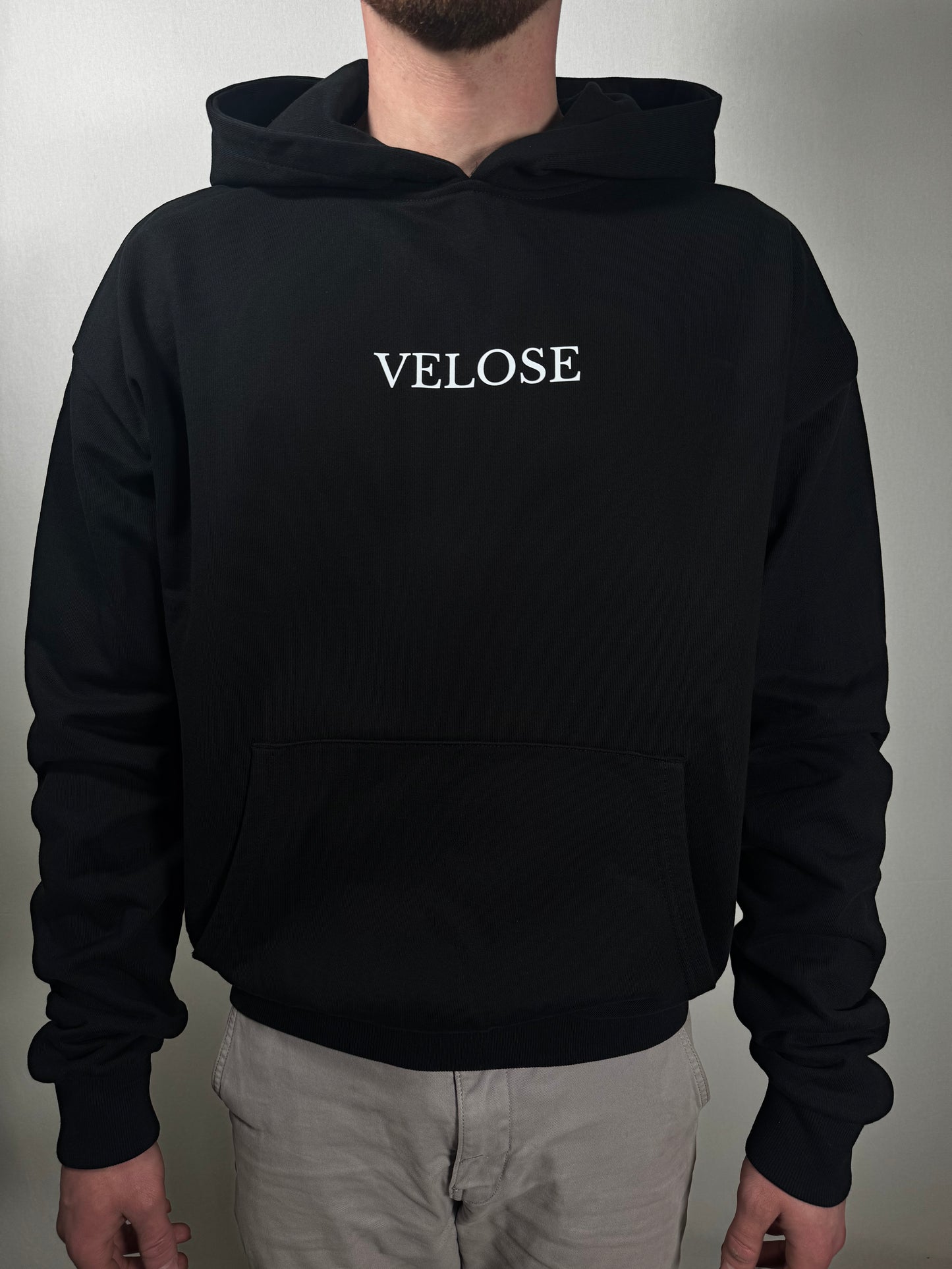 VELOSE HOODIE BASIC BLACK