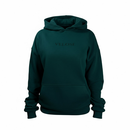 VELOSE HOODIE WOMAN BASIC GREEN