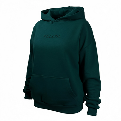 VELOSE HOODIE WOMAN BASIC GREEN